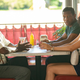 Lovecraft Country’s George (Courtney B. Vance), Atticus (Jonathan Majors), and Leti (Jurnee Smollett).